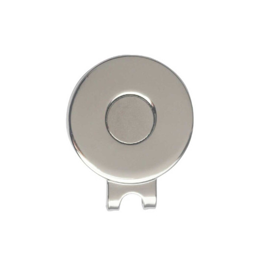 Hat Clip Ball Markers Silver Image